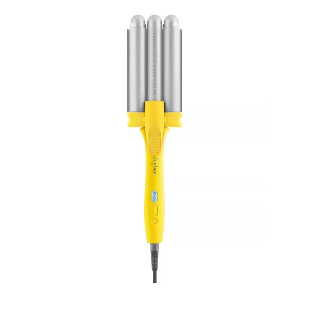 New - Drybar The Beach Bender Triple Barrel Waver 3/4" Ionic Technology …